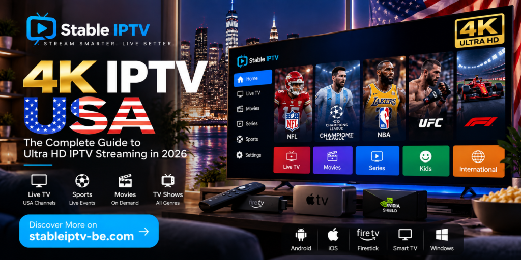 4k iptv usa